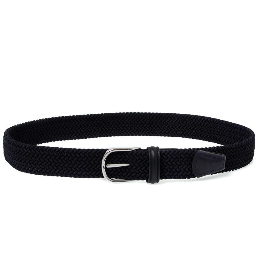 アンダーソンズ ANDERSON'S メンズ メッシュベルト CLASSIC ANDERSON'S PLAIN ELASTIC WOVEN BELT B0667 NE37/PL18｜chgardens｜06