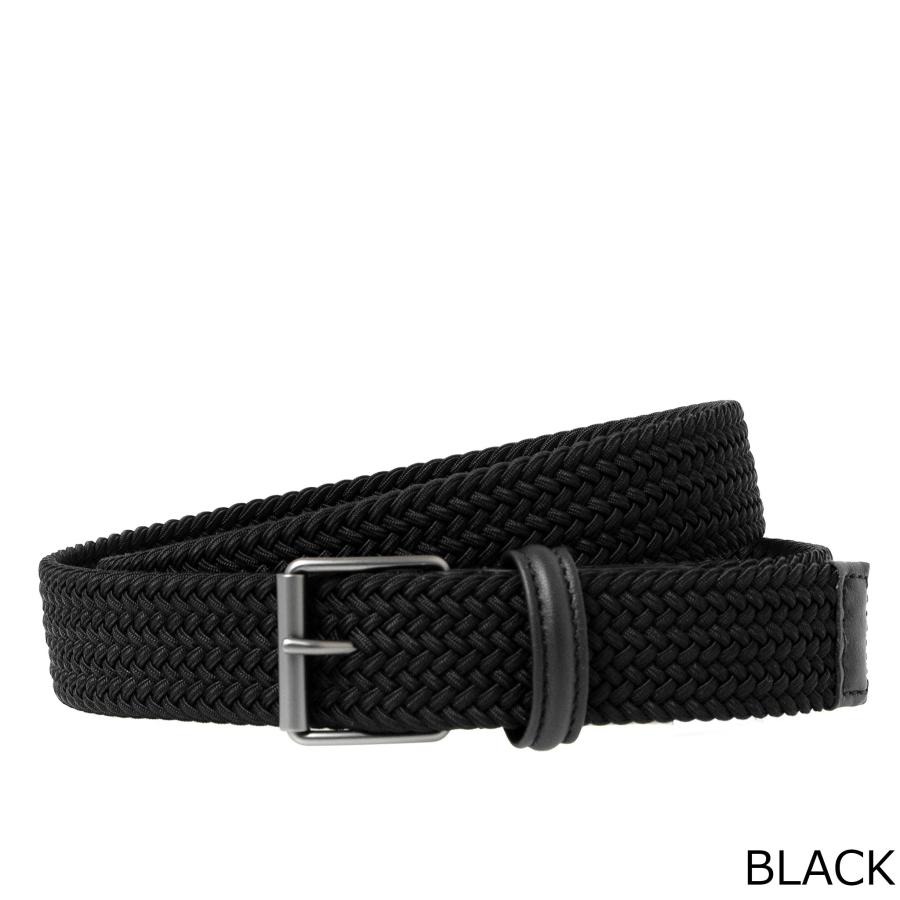 安い買蔵 アンダーソンズ ANDERSON´S メンズ メッシュベルト NARROW ELASTIC WOVEN BELT WITH NAPPA TRIMS B0765 NE65/PL18