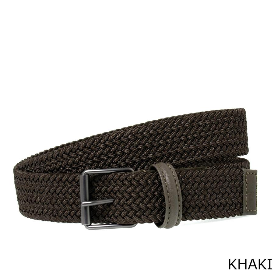 アンダーソンズ ANDERSON'S メンズ メッシュベルト NARROW ELASTIC WOVEN BELT WITH NAPPA TRIMS B0765 NE65/PL18｜chgardens｜03