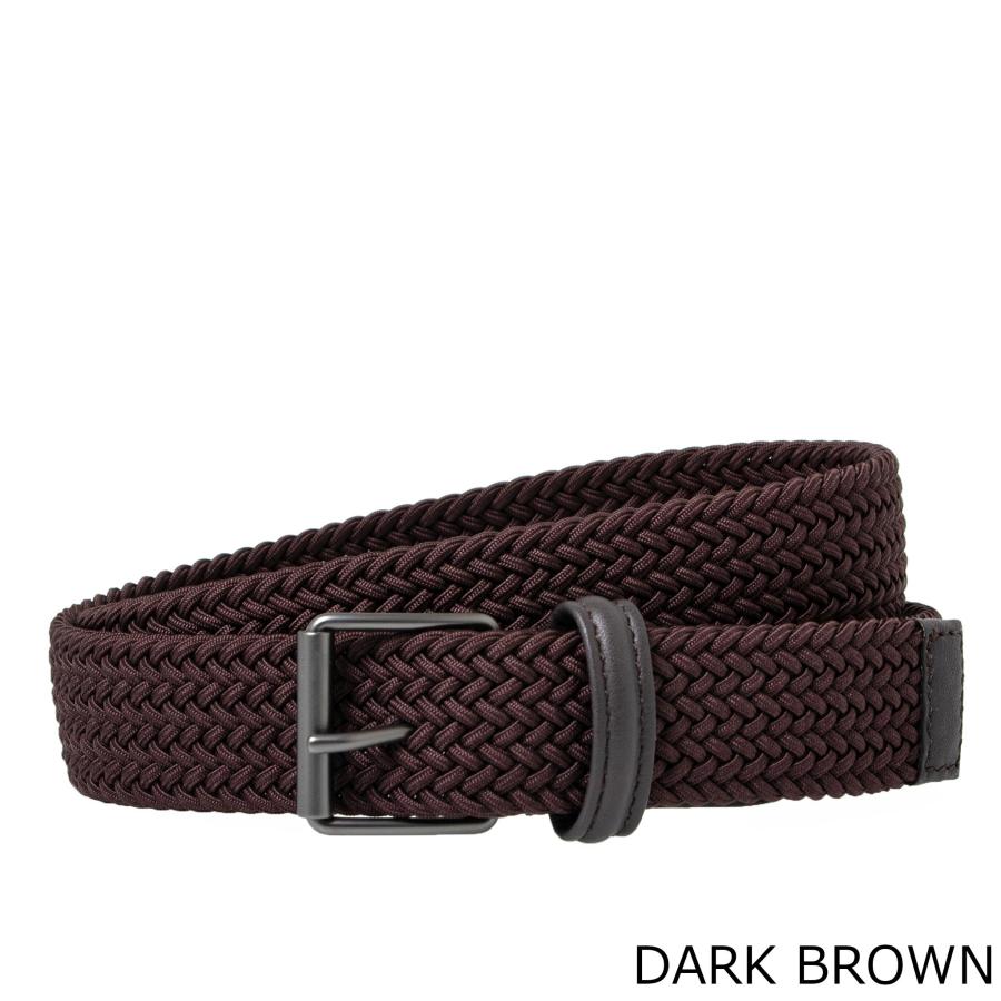 安い買蔵 アンダーソンズ ANDERSON´S メンズ メッシュベルト NARROW ELASTIC WOVEN BELT WITH NAPPA TRIMS B0765 NE65/PL18