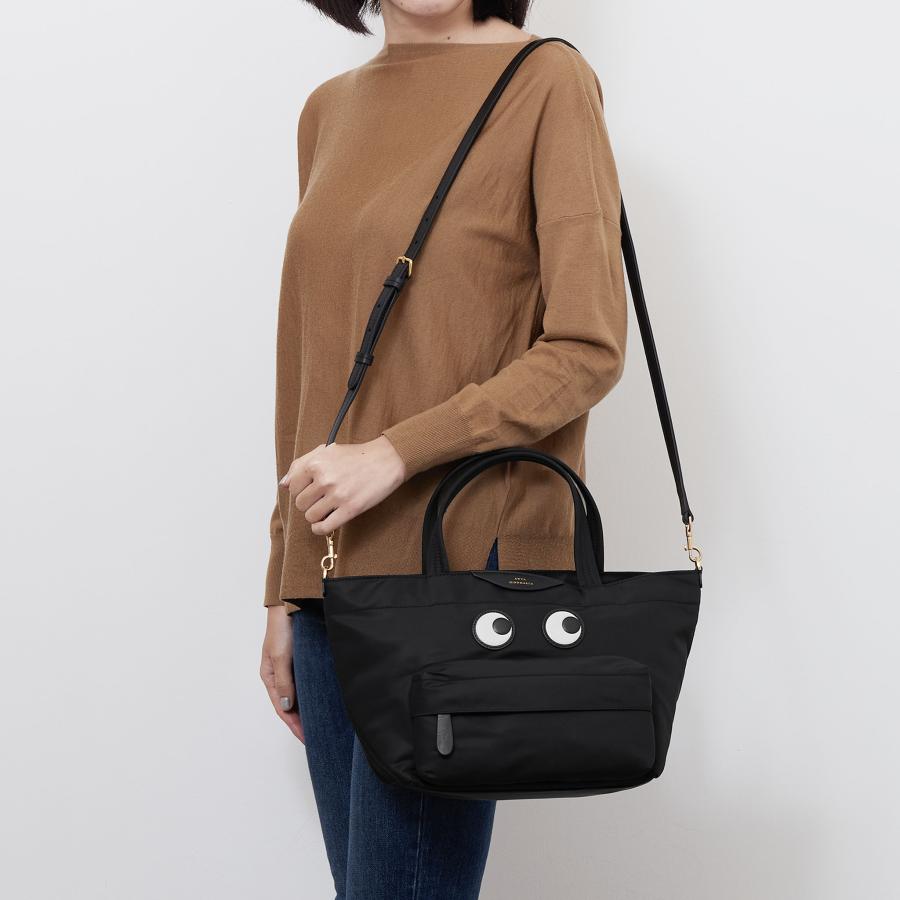 新品】ANYA HINDMARCH eyes 2wayバッグ - トートバッグ 新品】ANYA HINDMARCH eyes 2wayバッグ - トートバッグ