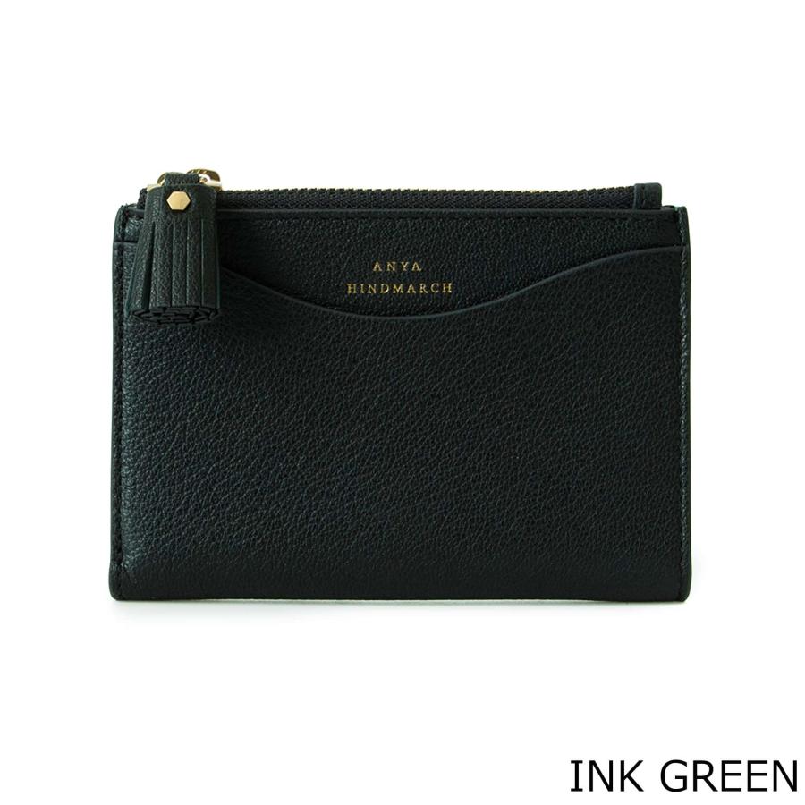ANYA HINDMARCH ブラック折り財布　アニヤ・ハインドマーチ ANYA HINDMARCH（アニヤ・ハインドマーチ） 財布 二つ折り財布 PEEPING