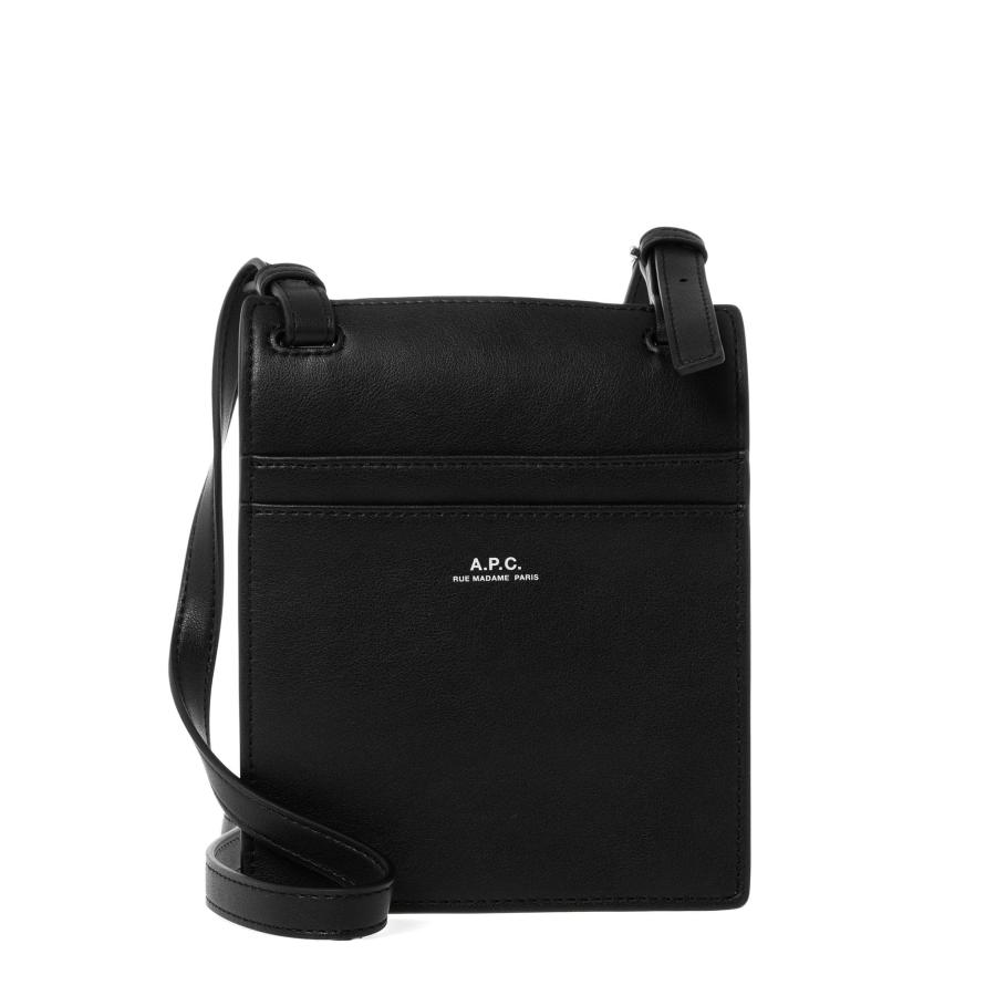 A.P.C. アーペーセー バッグ メンズ ショルダーバッグ ブラック A.P.C. アーペーセー バッグ メンズ ショルダーバッグ ブラック
