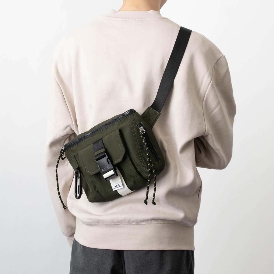 A.P.C. アーペーセー バッグ ショルダーバッグ TREK BUM BAG A.P.C. アーペーセー バッグ ショルダーバッグ TREK BUM BAG