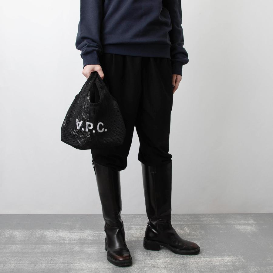 A.P.C. Rebound ショッピングバッグ 黒 A.P.C. (アーペーセー) SHOPPING REBOUND / ショッピングバッグ