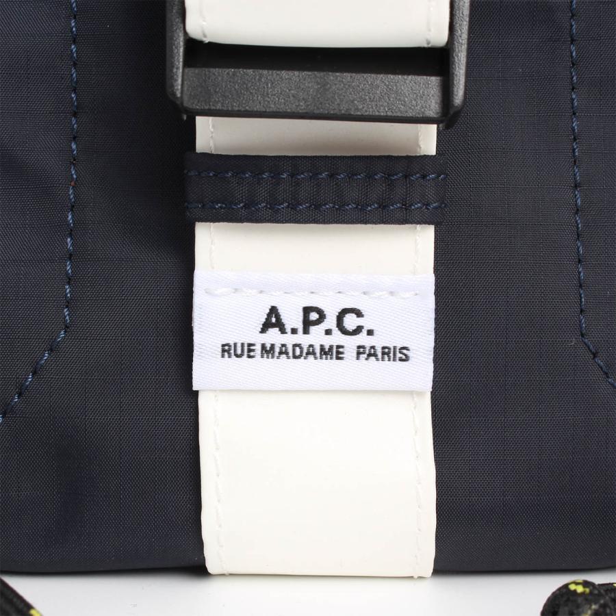 アーペーセー A.P.C. バッグ ショルダーバッグ TREK CROSSBODY POUCH トレック クロスボディポーチ メンズ PAAGS / PAAGR / PAAFH H61733の画像