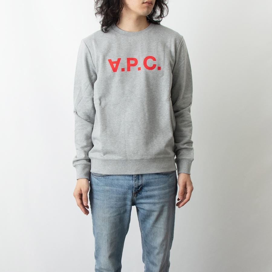 世界有名な ライトグレー スウェット メンズ A P C アーペーセー Vpc Grey Light Heathered Plb H Coecq Sweat トレーナー カラー Heathered Light Grey qhema Com