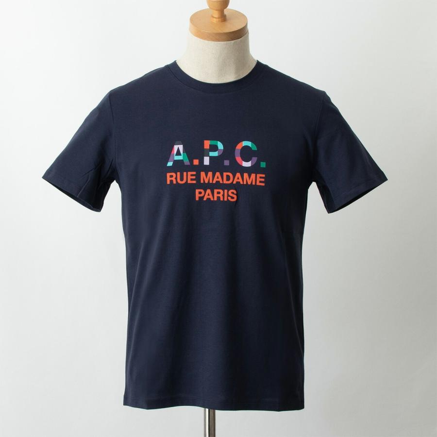 アーペーセー A.P.C. メンズ レディース Tシャツ ダークネイビー TAO