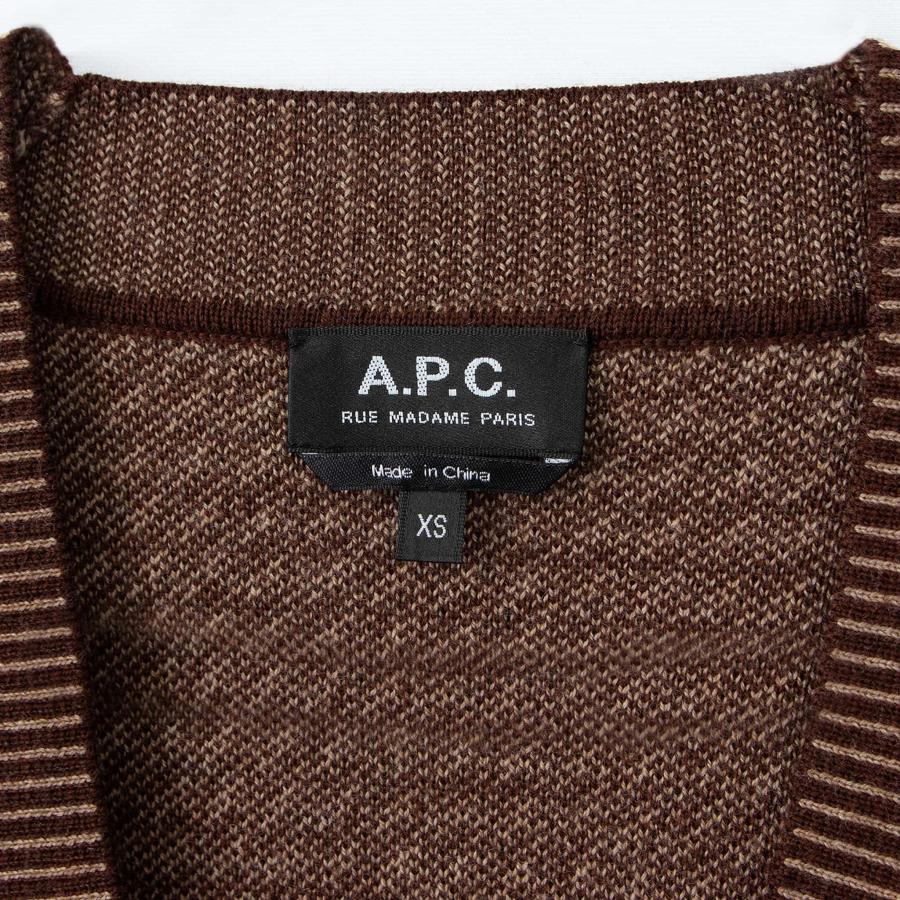 A.P.C.（アーペーセー） レディース Vネック長袖カーディガン ANNIE