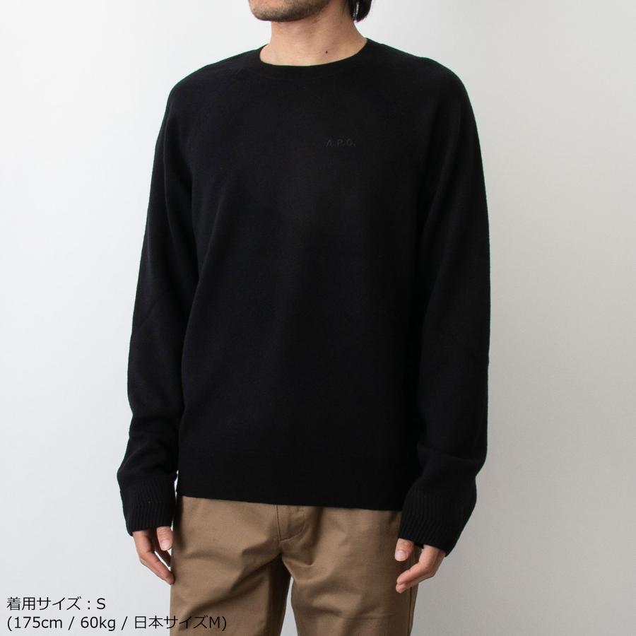 A.P.C. アーペーセー メンズ クルーネック長袖ニット ELIE PULL A.P.C. アーペーセー メンズ クルーネック長袖ニット ELIE PULL