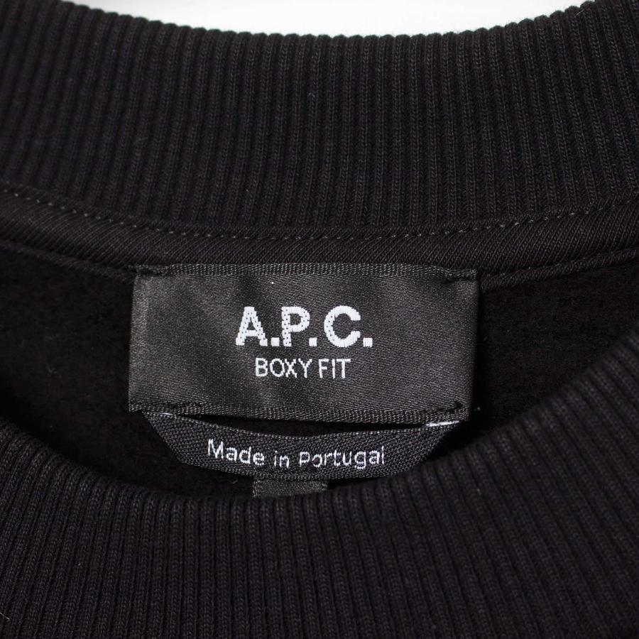 A.P.C. アーペーセー スウェット BOXY MICRO LOGO SWEATSHIRT A.P.C. アーペーセー スウェット BOXY MICRO LOGO SWEATSHIRT