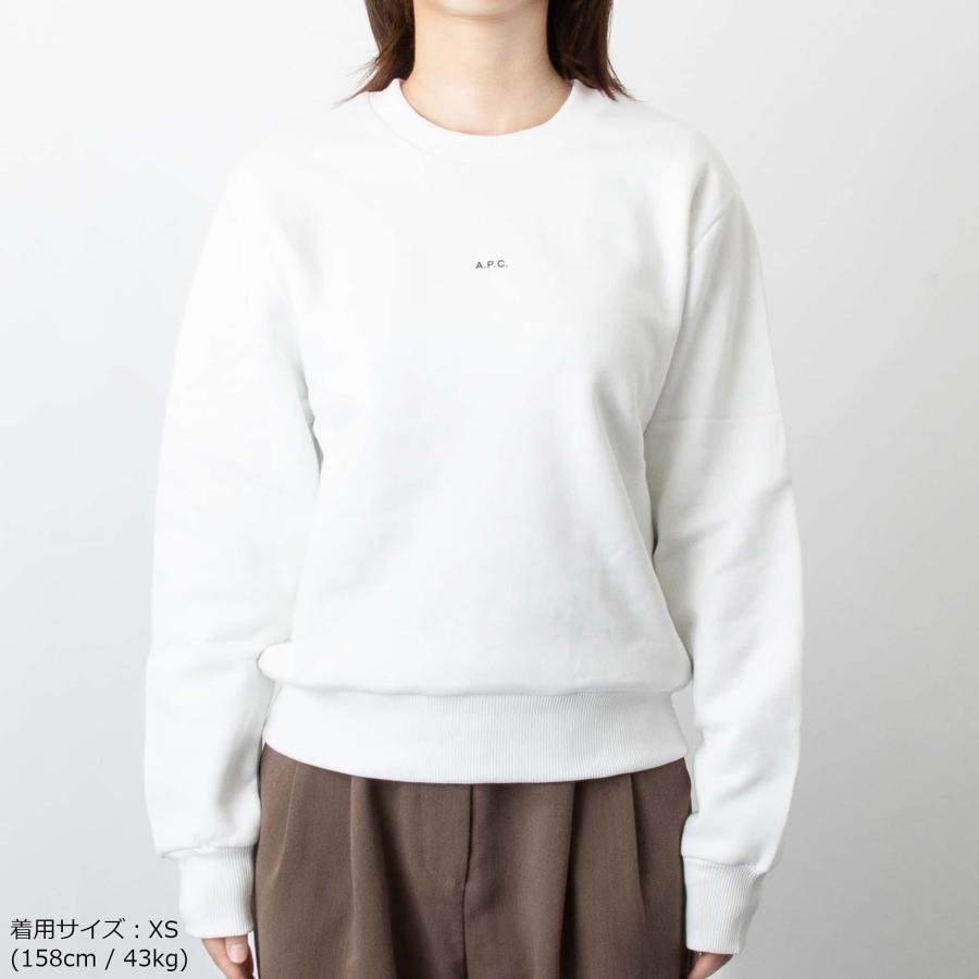 アーペーセー A.P.C. レディース スウェット BOXY MICRO LOGO SWEAT COHBX F27912の画像