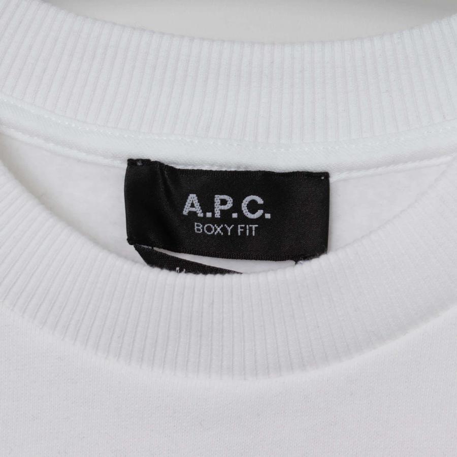 アーペーセー A.P.C. レディース スウェット BOXY MICRO LOGO SWEAT COHBX F27912の画像