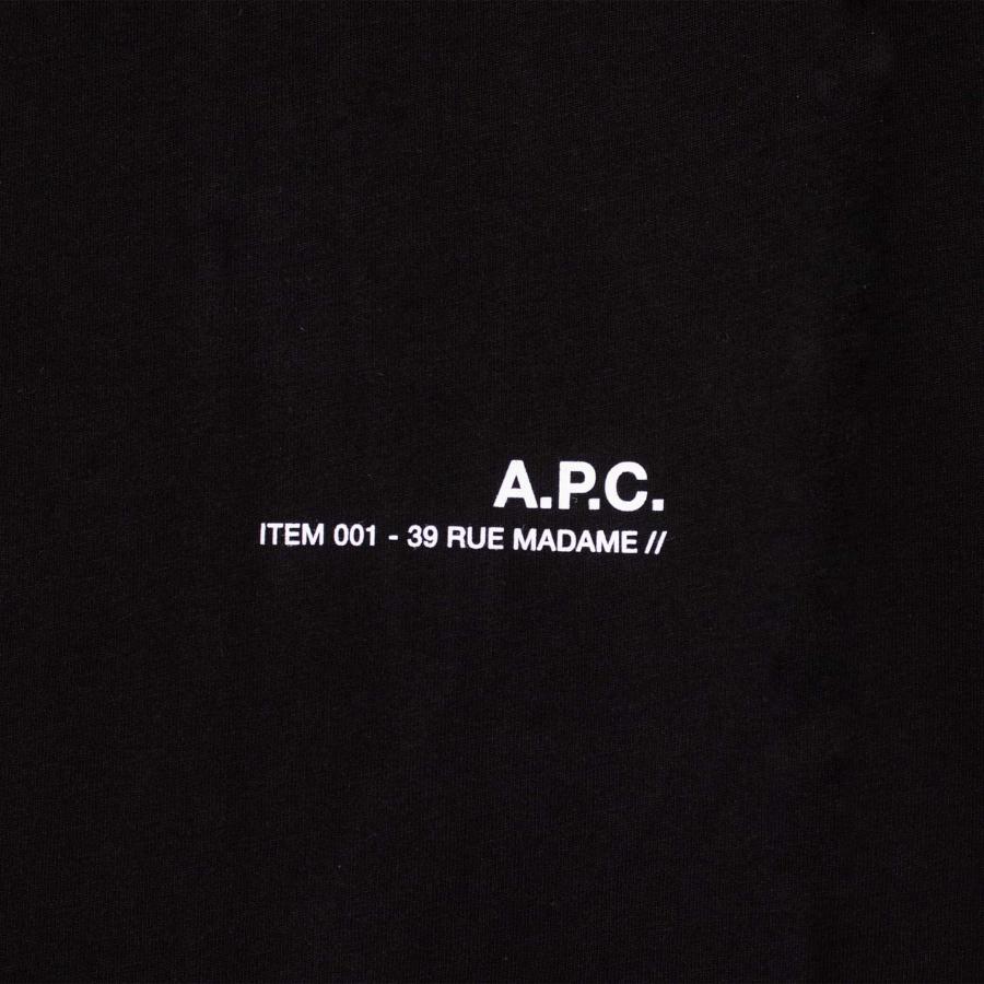 アーペーセー A.P.C. レディース メンズ 半袖Tシャツ STANDARD ITEM T-SHIRT COHBO M26404の画像