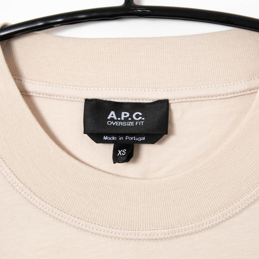 A.P.C. アーペーセー 半袖Tシャツ GRAND VPC T-SHIRT OVERSIZE