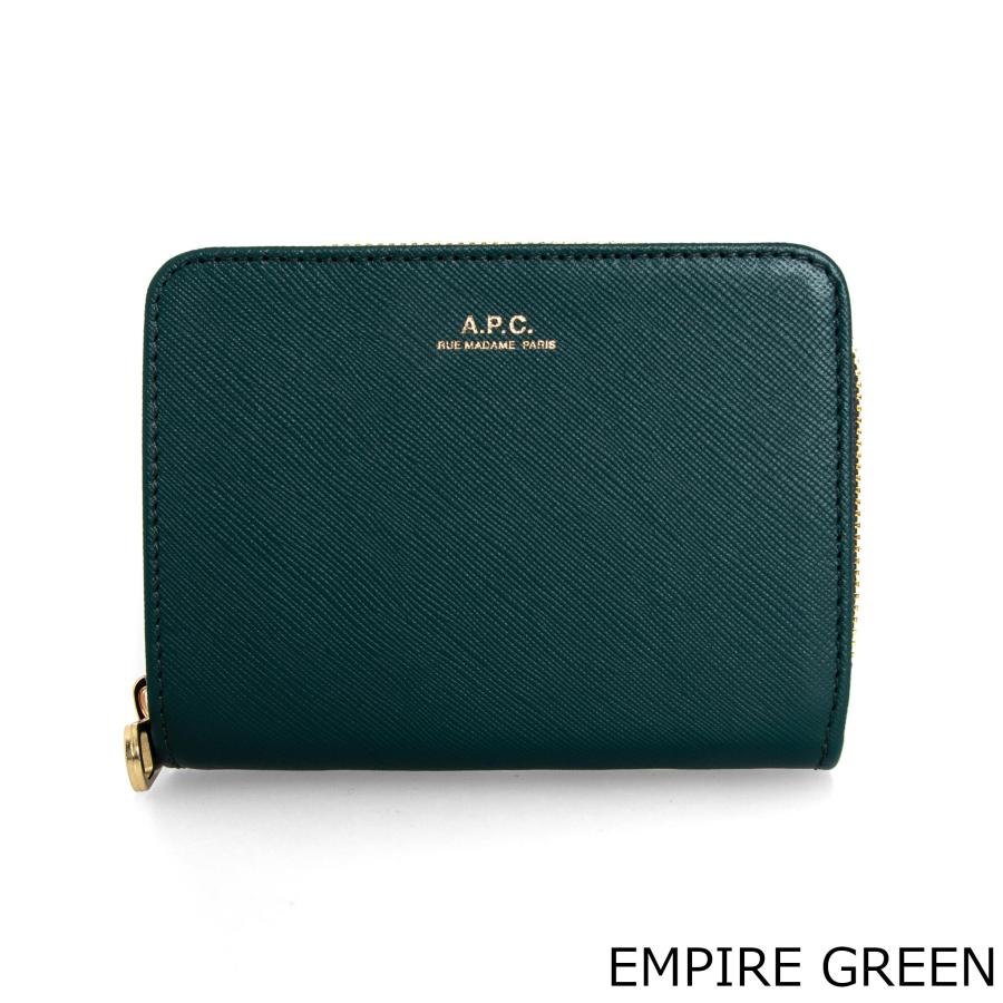 アーペーセー A.P.C. 財布 レディース 二つ折り財布 EMMANUELLE