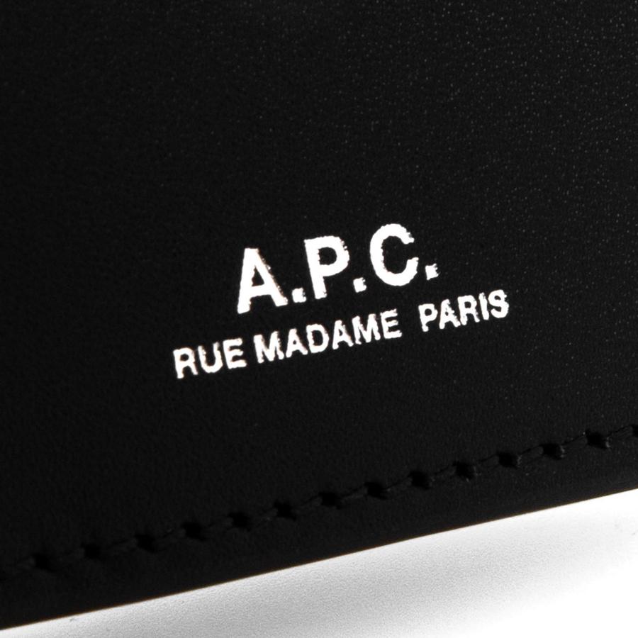 A.P.C. アーペーセー メンズ カードケース ブラック STEFAN CARD