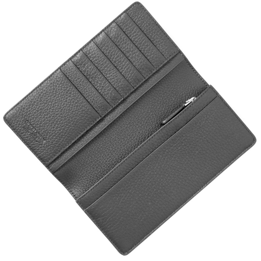 ジョルジオアルマーニ GIORGIO ARMANI 財布 メンズ 長財布（小銭入れ付き） ブラック YEN WALLET Y2R595 YQA9E 80001 BLACK｜chgardens｜04