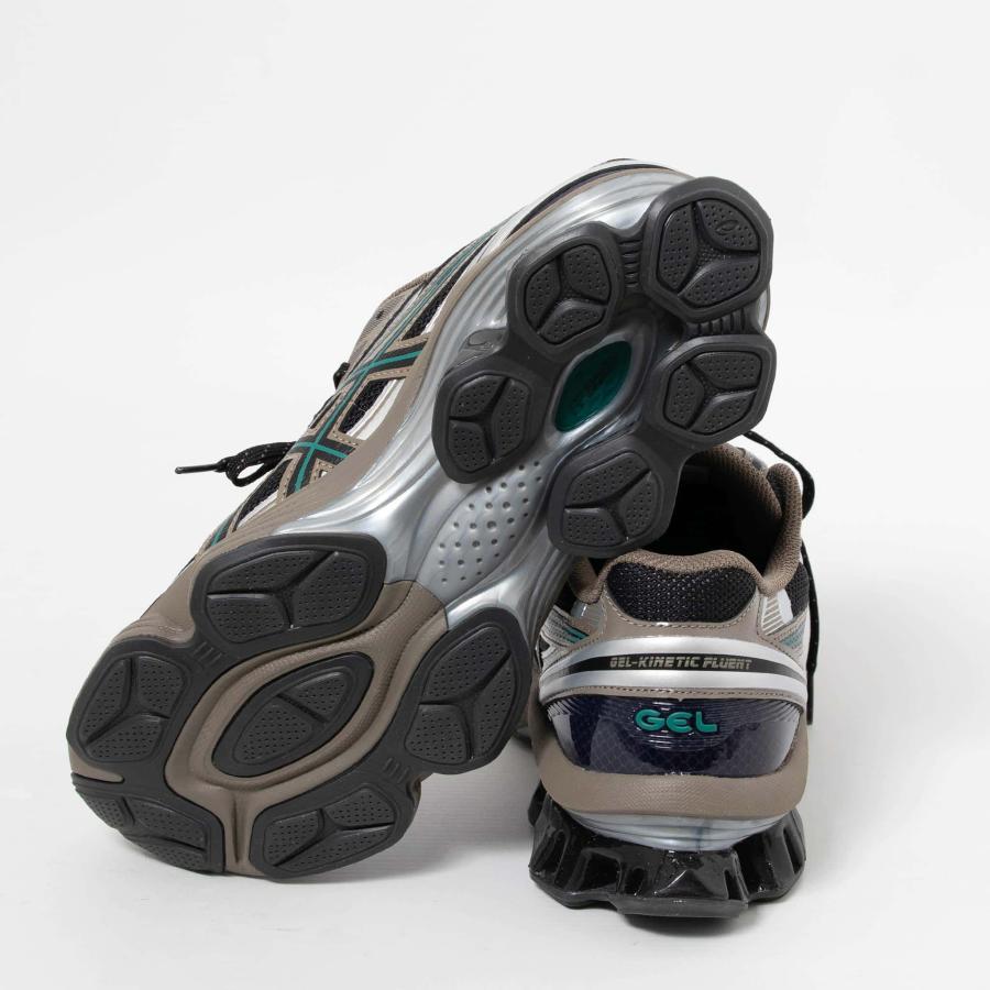 アシックス ASICS スニーカー GEL-KINETIC FLUENT UNISEX SPORTSTYLE SHOES ゲル キネティック フルエント メンズ レディース 1203A737の画像