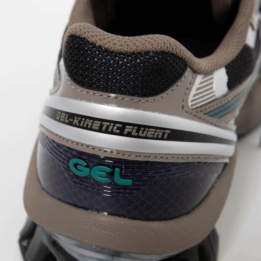 アシックス ASICS スニーカー GEL-KINETIC FLUENT UNISEX SPORTSTYLE SHOES ゲル キネティック フルエント メンズ レディース 1203A737の画像