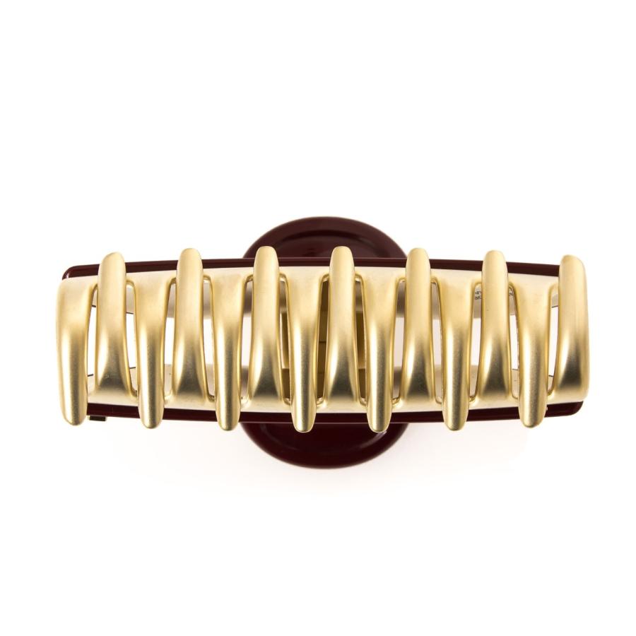 アレクサンドル ドゥ パリ ALEXANDRE DE PARIS ヘアクリップ（ミディアムサイズ） VENDOME CLIP VENDOME CLIP M ヴァンドーム レディース 7.5cm ICCM-15571-03の画像