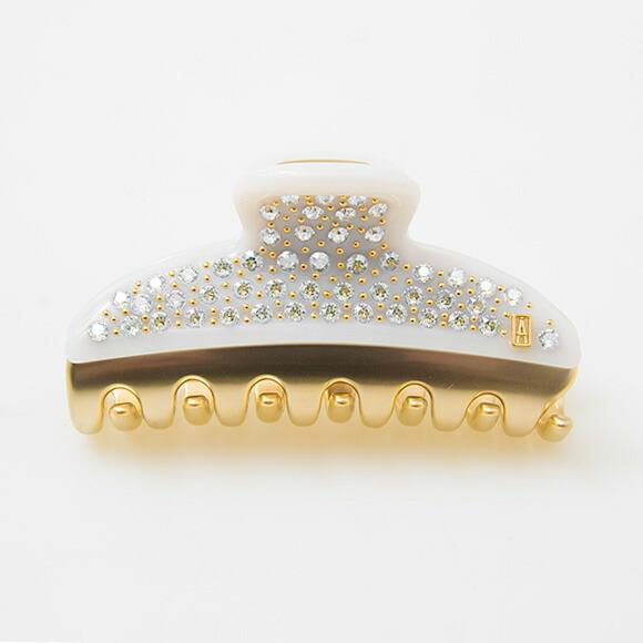 アレクサンドル ドゥ パリ Alexandre De Paris ヘアクリップ オパールクレホワイト Vendome Clip M ヴァンドームクリップ Iccm 04 I Opal Craie Axp Itm0417 Chelseagardensuk 通販 Yahoo ショッピング