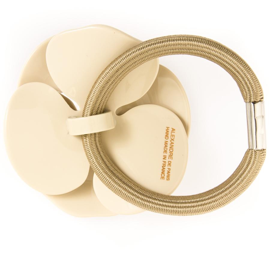 ALEXANDRE DE PARIS アレクサンドル ドゥ パリ ヘアゴム CAMELIA ALEXANDRE DE PARIS アレクサンドル ドゥ パリ ヘアゴム CAMELIA