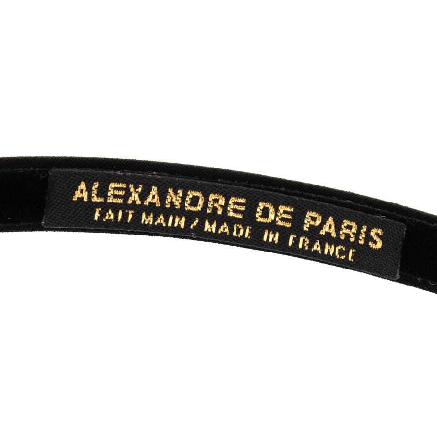 アレクサンドル ドゥ パリ ALEXANDRE DE PARIS カチューシャ LE SATIN JEANNE HEADBAND THB-20148-10 10mm 国内配送｜chgardens｜07