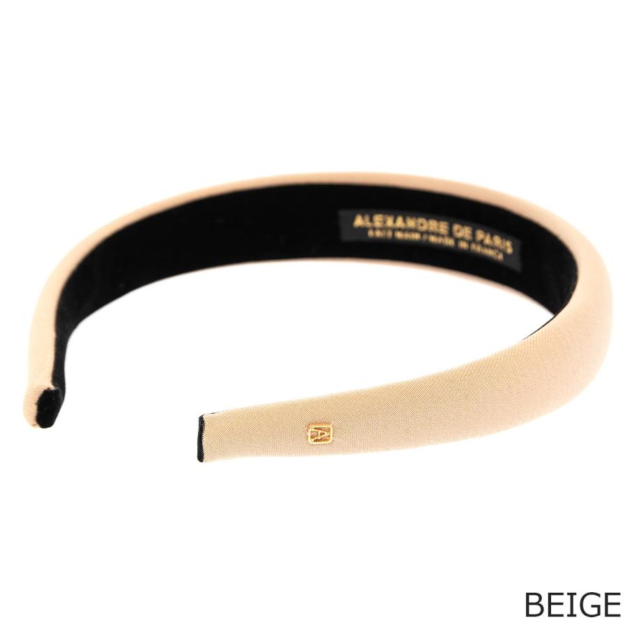【美品】ALEXANDRE DE PARIS カチューシャ ライトブラウン ALEXANDRE DE PARIS カチューシャ ブラウン 1cm 専用袋付き
