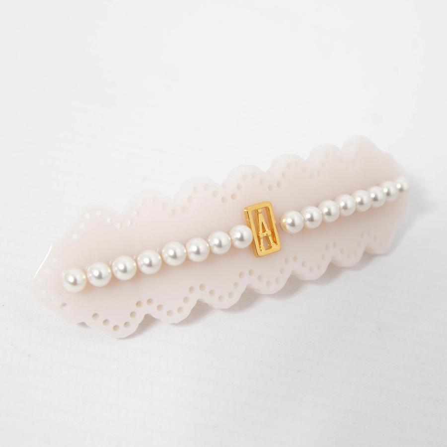 アレクサンドルドゥパリ バレッタ パール バレッタ (6 cm)｜ALEXANDRE DE PARIS（アレクサンドル ドゥ パリ）