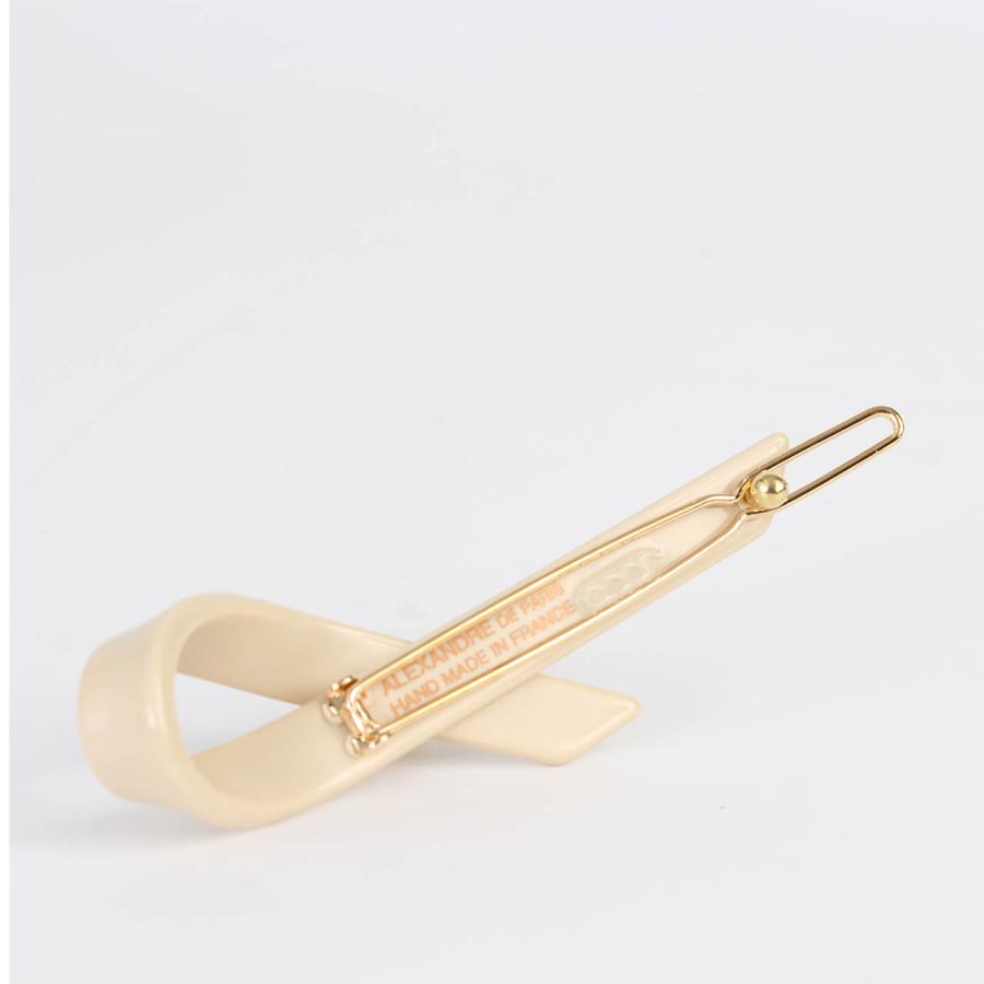 アレクサンドル ドゥ パリ ALEXANDRE DE PARIS バレッタ LES PERLES LUTECE BARRETTE TIGE BOULE TIMELESS ボールピン レディース ATB-17641-04の画像