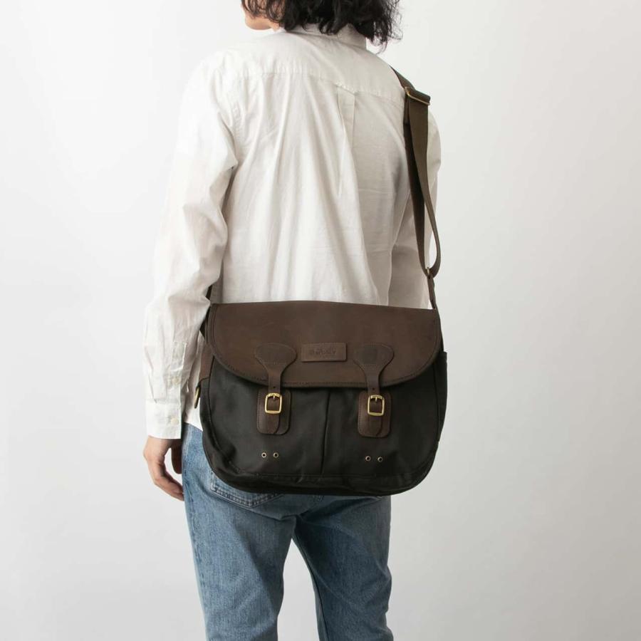 バブアー BARBOUR バッグ メンズ ショルダーバッグ WAX LEATHER TARRAS 