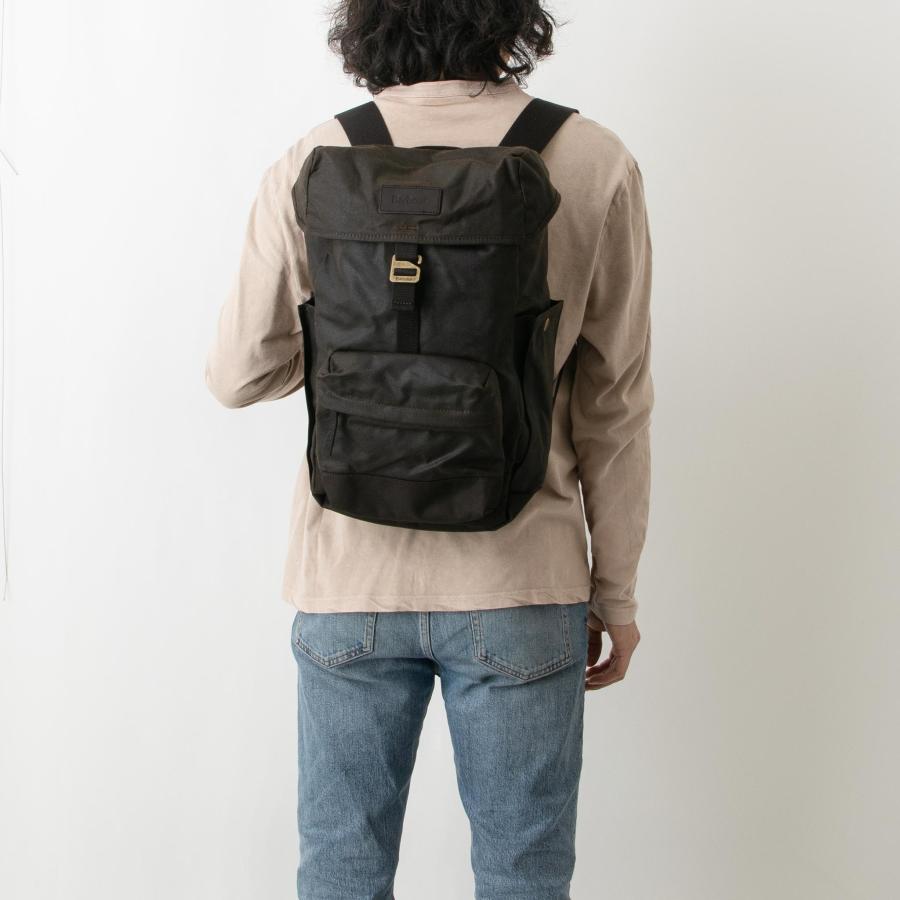 バブアー BARBOUR バッグ メンズ レディース バックパック ESSENTIAL WAX BACKPACK UBA0570｜chgardens｜02