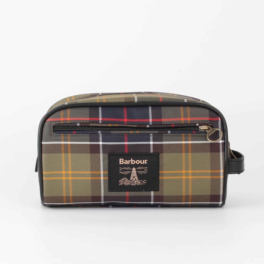 Barbour（バブアー） ポーチ TARTAN WASHBAG タータンポーチ メンズ