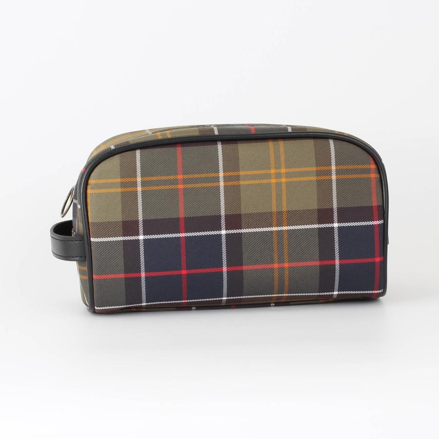 Barbour（バブアー） ポーチ TARTAN WASHBAG タータンポーチ メンズ