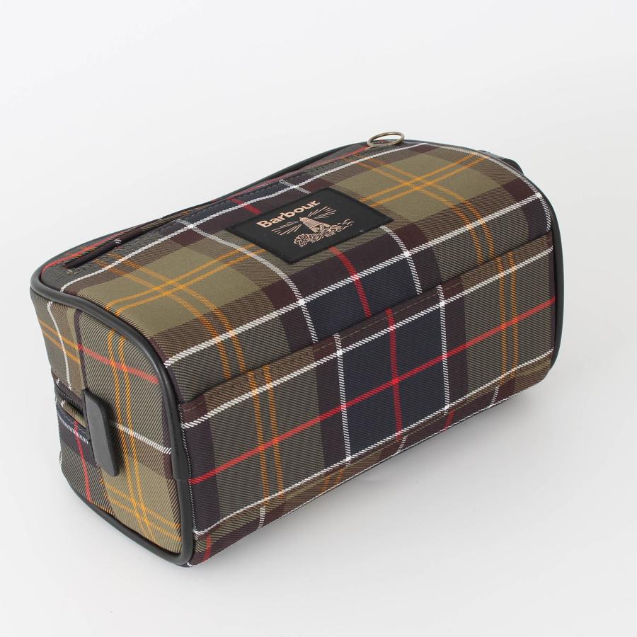 Barbour（バブアー） ポーチ TARTAN WASHBAG タータンポーチ メンズ