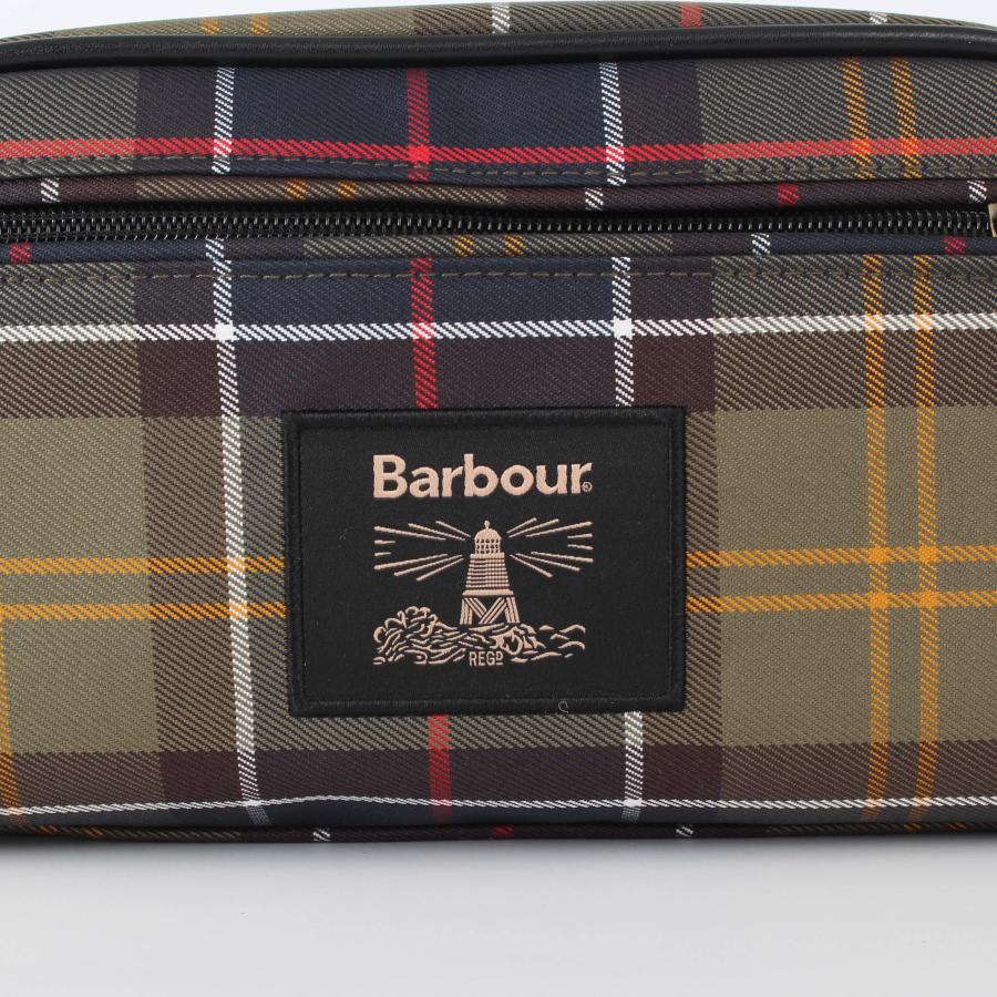 Barbour（バブアー） ポーチ TARTAN WASHBAG タータンポーチ メンズ