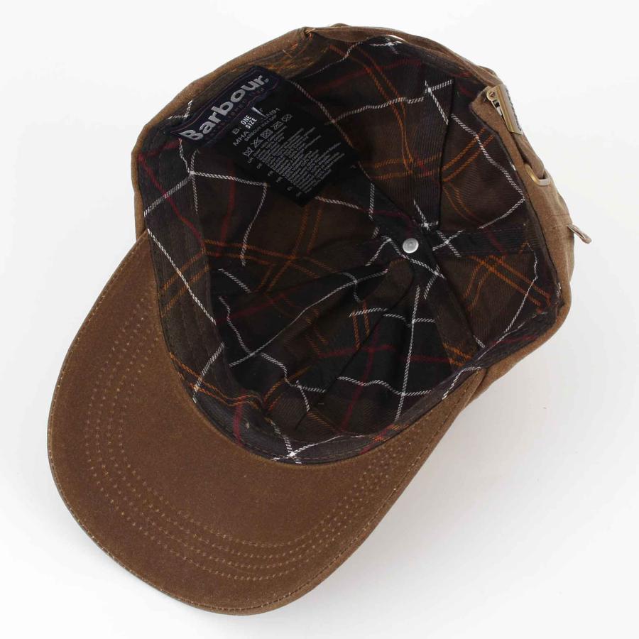美品‼️Barbour ダークオリーブ　オイルドキャップ Barbour（バブアー） キャップ 帽子 WAX SPORTS CAP ワックス コットン