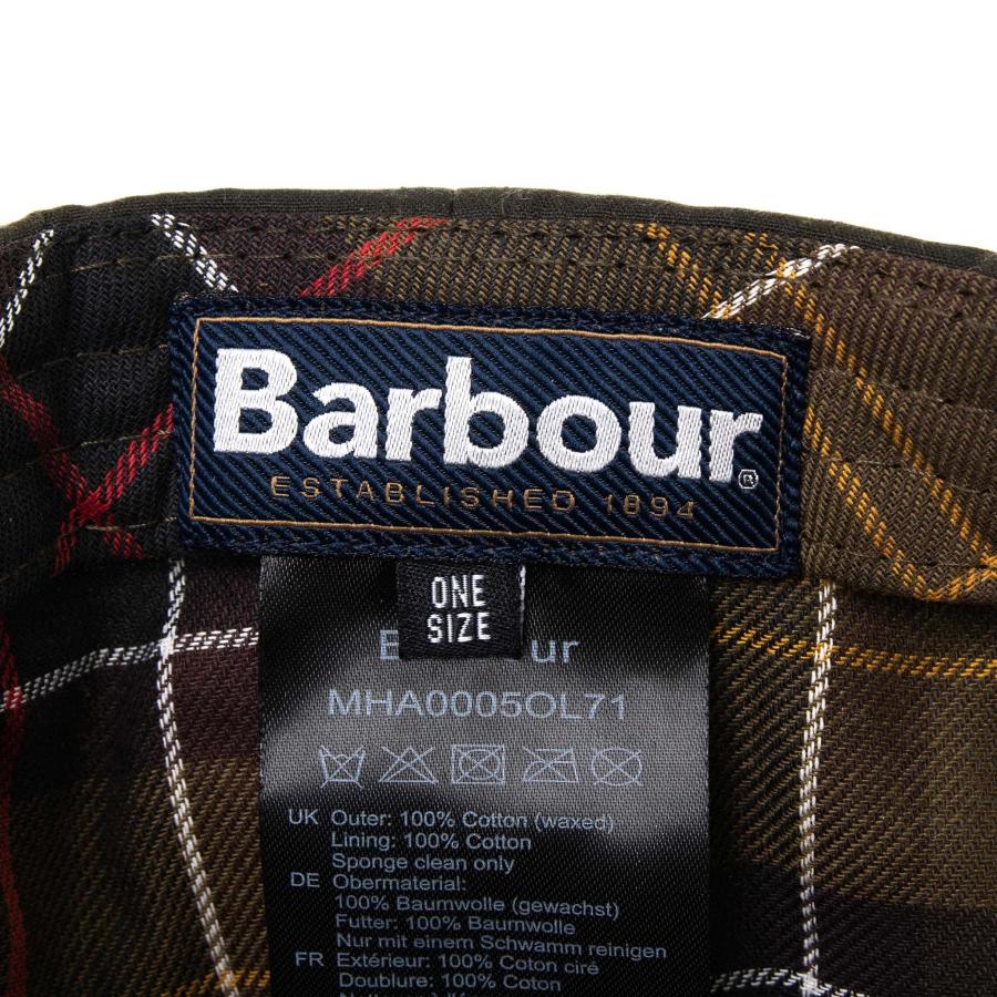 Barbour オイルドコットンフライトキャップ Barbour バブアー BARBOUR 帽子 キャップ WAX SPORTS CAP