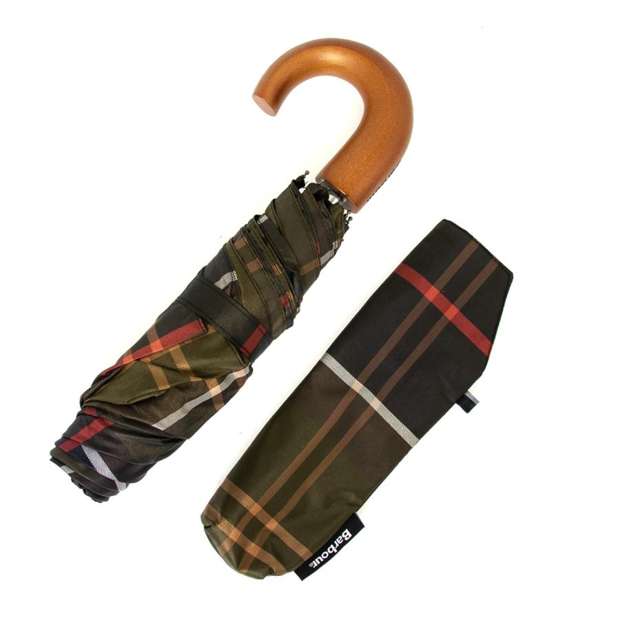 Barbour（バブアー） 傘 折りたたみ傘 TARTAN MINI UMBRELLA タータン