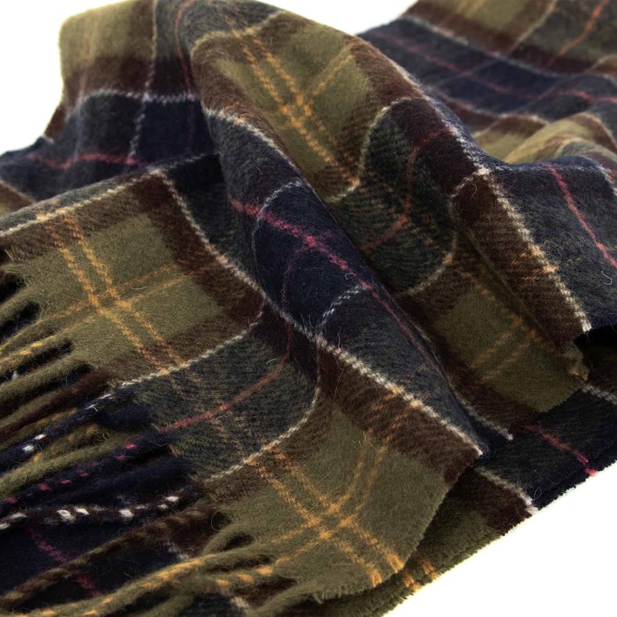 Barbour（バブアー） マフラー TARTAN LAMBSWOOL SCARF ラムズウール