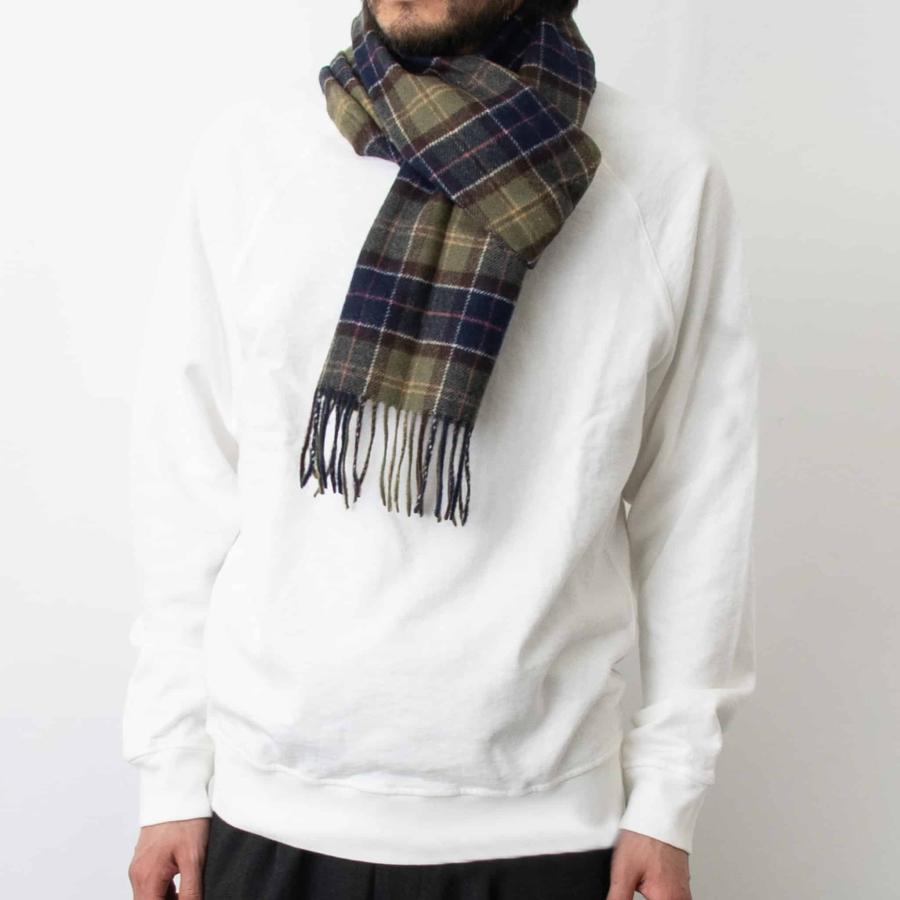 Barbour バブアー BARBOUR マフラー TARTAN LAMBSWOOL SCARF