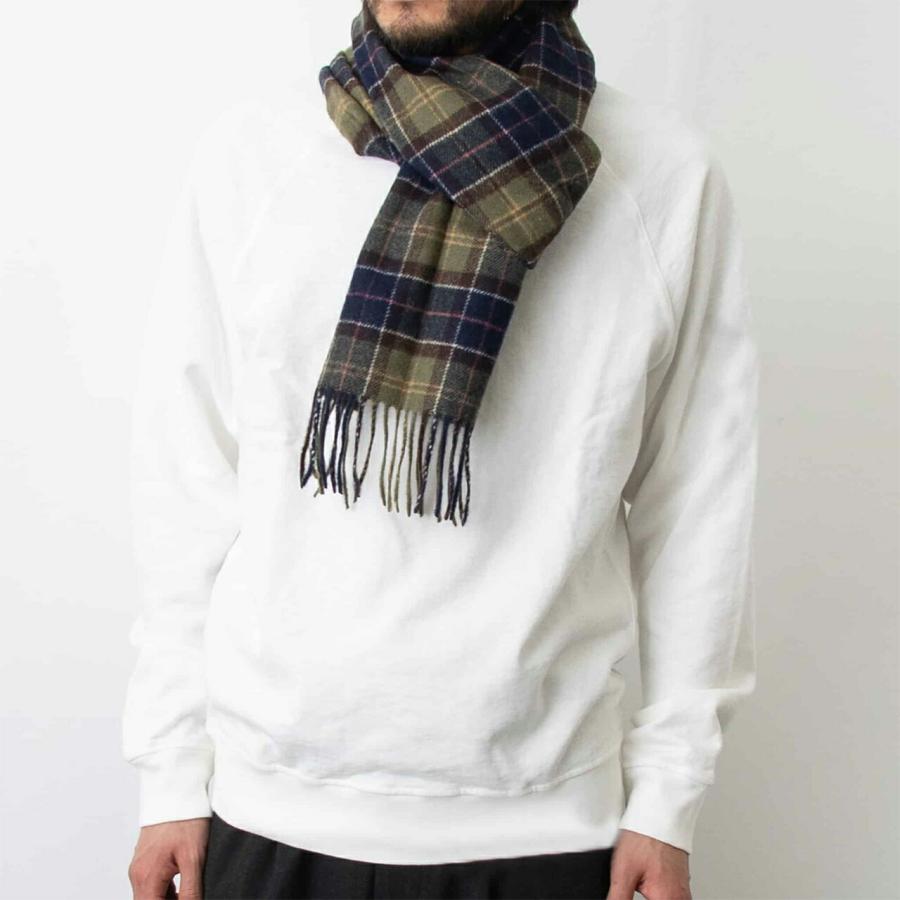 Barbour（バブアー） マフラー TARTAN LAMBSWOOL SCARF ラムズウール
