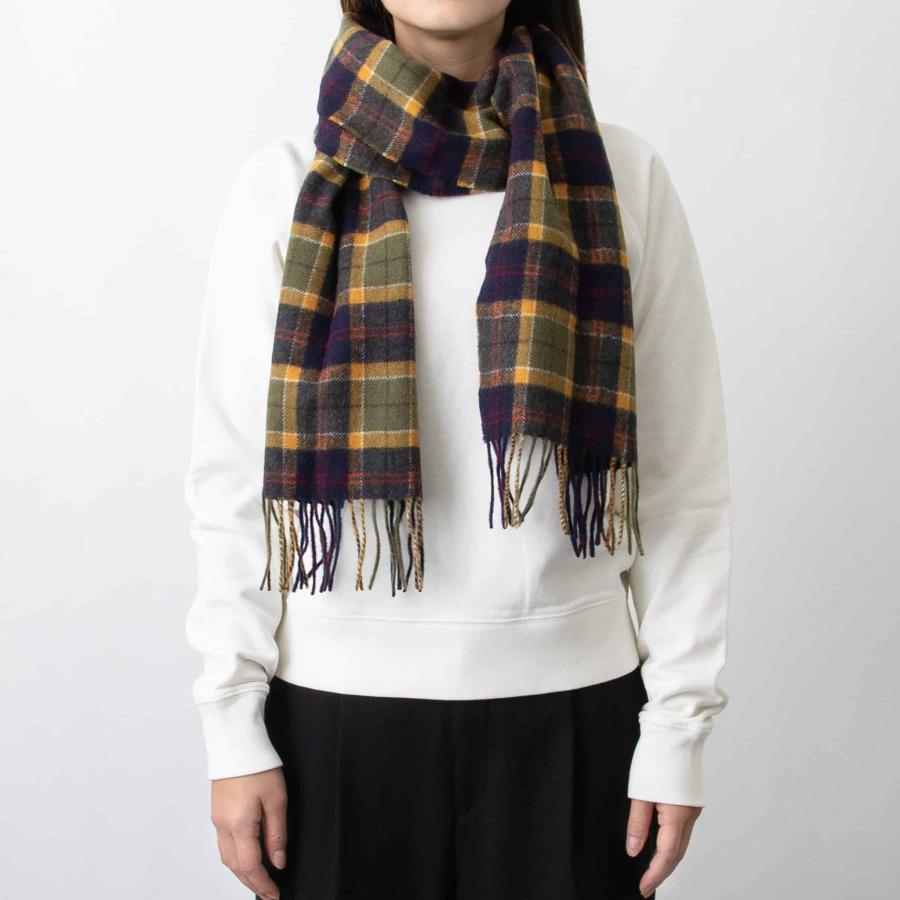 Barbour (バブアー) TARTAN LAMBSWOOL SCARF (タータン ラムズウール スカーフ) マフラー メンズ レディース ユニセックス プレゼント ギフト アクセサリー 小物 英国ブランド USC0001 Barbour（バブアー） マフラー TARTAN LAMBSWOOL SCARF ラムズウール