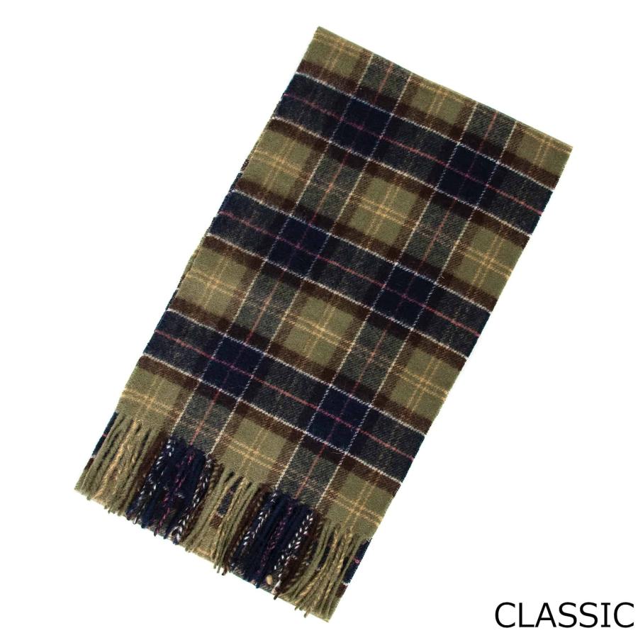 Barbour（バブアー） マフラー TARTAN LAMBSWOOL SCARF ラムズウール