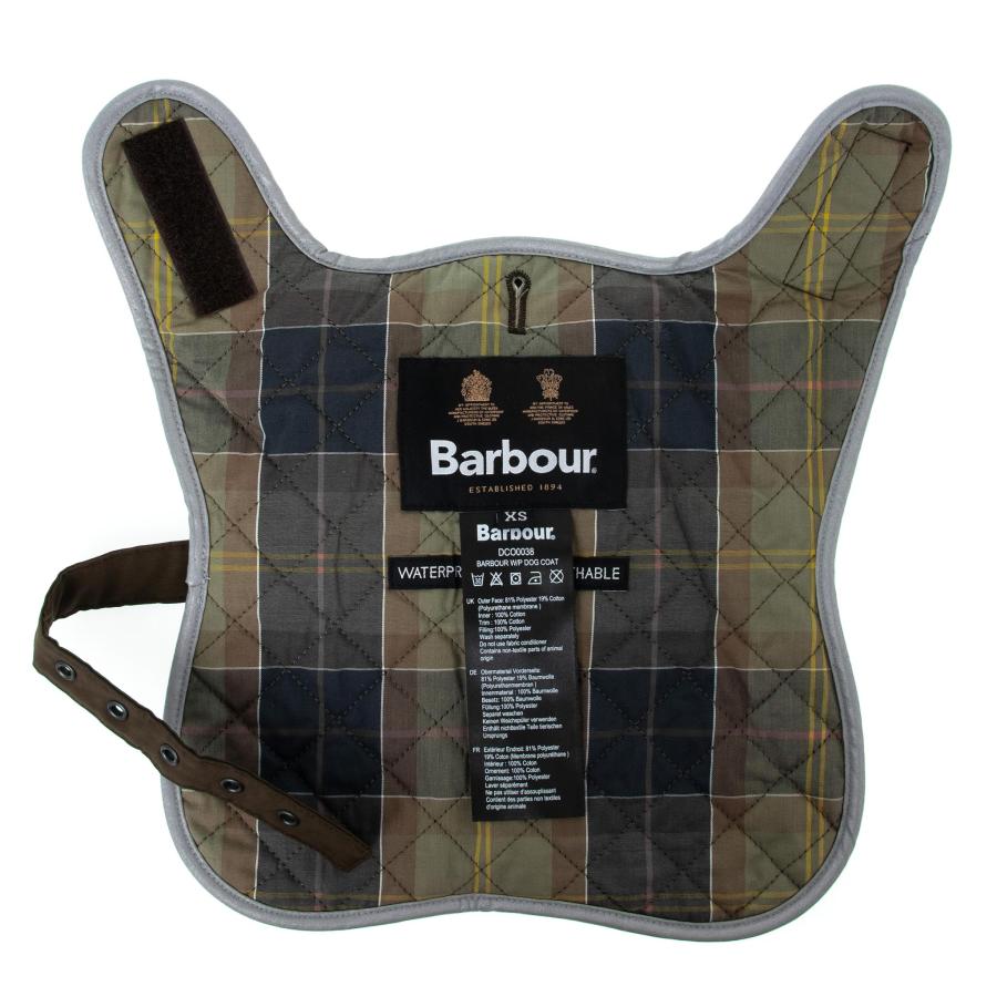 Barbour（バブアー） ドッグウェア オリーブグリーン×ブラウン