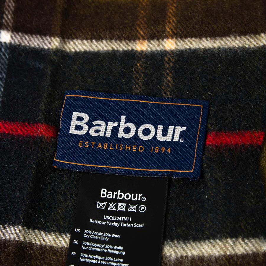 Barbour（バブアー） マフラー YAXLEY TARTAN SCARF タータンチェック