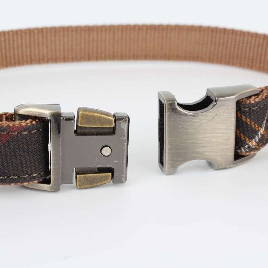 Barbour（バブアー） ドッグカラー 首輪 TARTAN/WEBBING DOG COLLAR