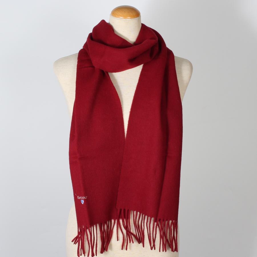 Barbour（バブアー） マフラー PLAIN LAMBSWOOL SCARF ウール マフラー