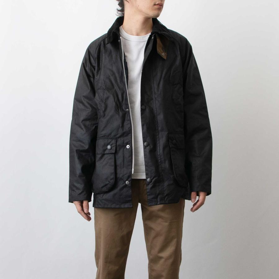 Barbour SL BEDALE 32 ブラック オイルドジャケット Barbour（バブアー） メンズ オイルドコットンジャケット ブラック